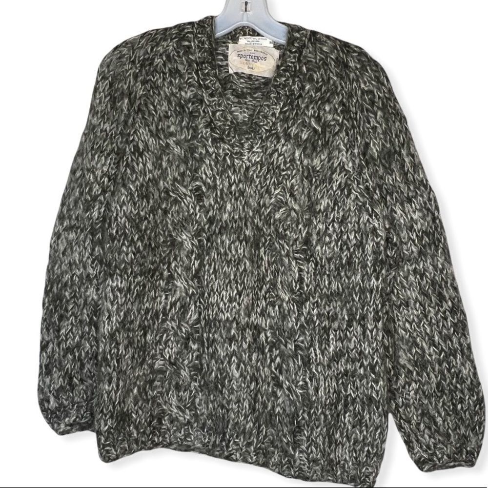 Vintage Sportempos Chunky Mohair Blend Sweater